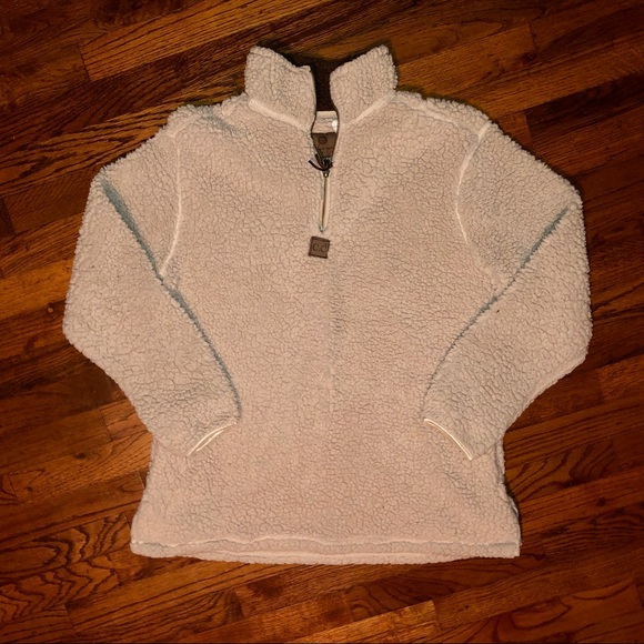 Cream C.C. Pullover Sherpa - Picture 1 of 2